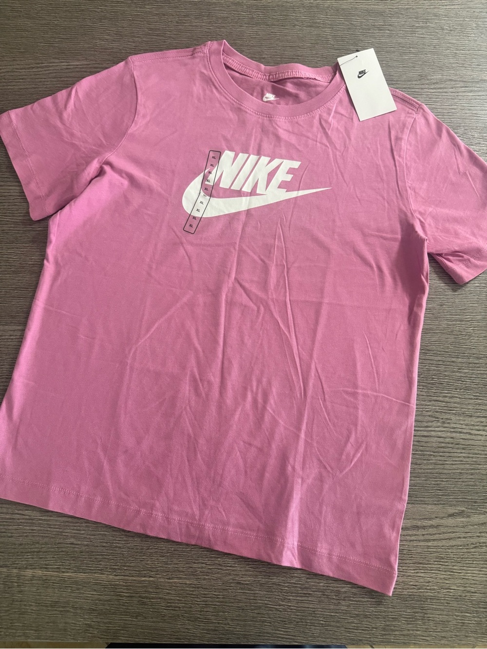 The Nike Tee Youth Girls Size XL Pink Cotton
